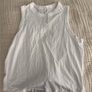 Lululemon Athletica White Tank Top